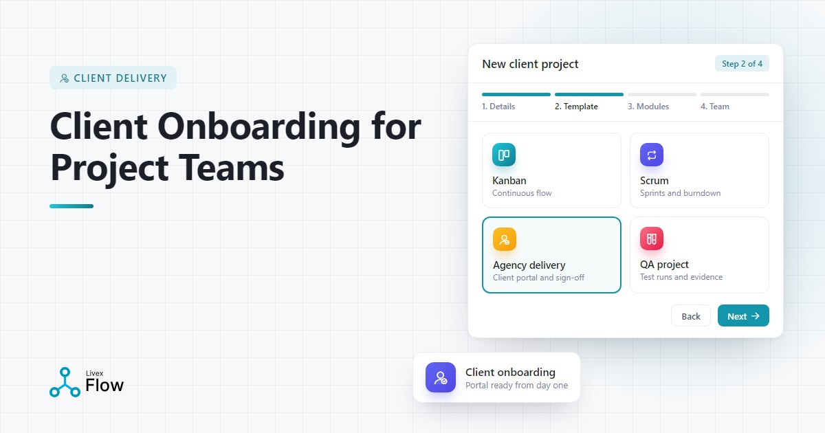 Project lead walking a new client through client onboarding on a shared screen